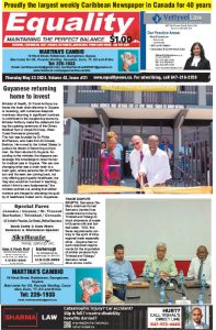 Equality Newspaper Canada - May 23, 2024- Guyanese returning home to invest