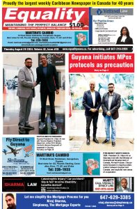 Equality Newspaper Canada - August 29, 2024 - Guyana initiates MPox