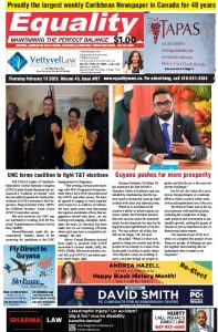 Equality Newspaper Canada - February 13, 2025 - UNC forms coalition